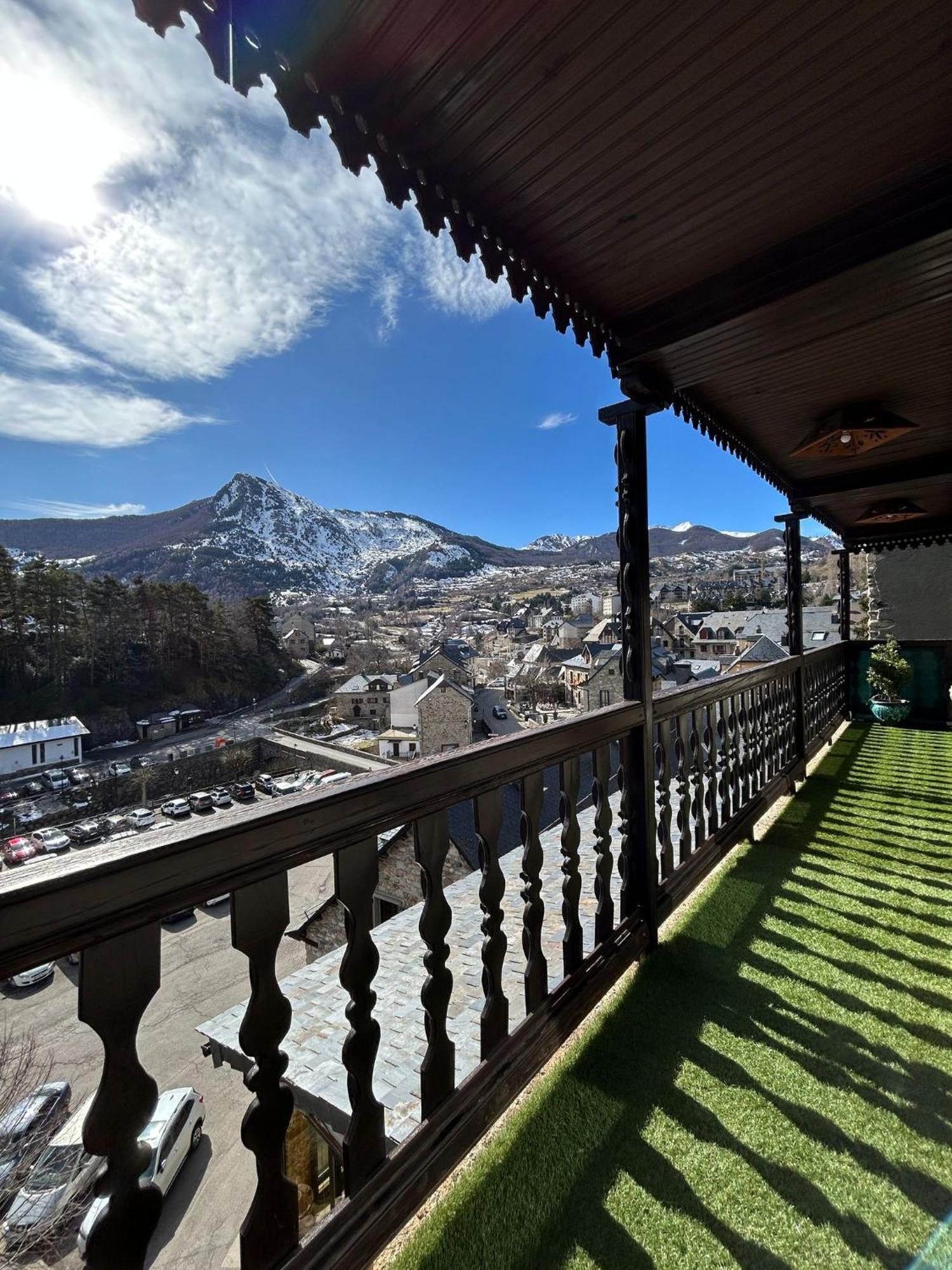 Villa El Balcon Del Garmo Sallent de Gállego Esterno foto